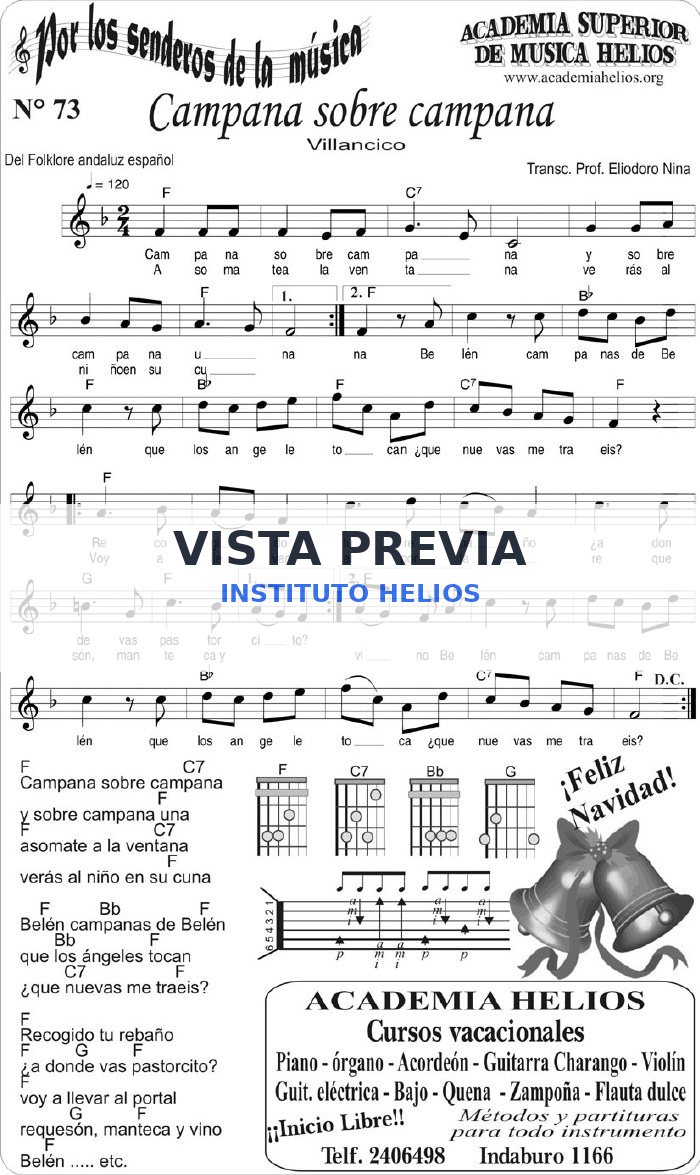 Vista previa de Campana sobre campana